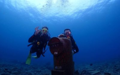 The last dive of the year was at Sunabe Seawall…